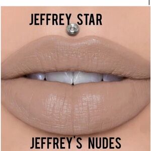 Jeffree Star Jeffrey's Nudes Velour Liquid Lipstick NWB
